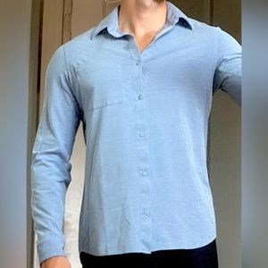 Lululemon Commission Men’s Button Down Oxford Shirt L